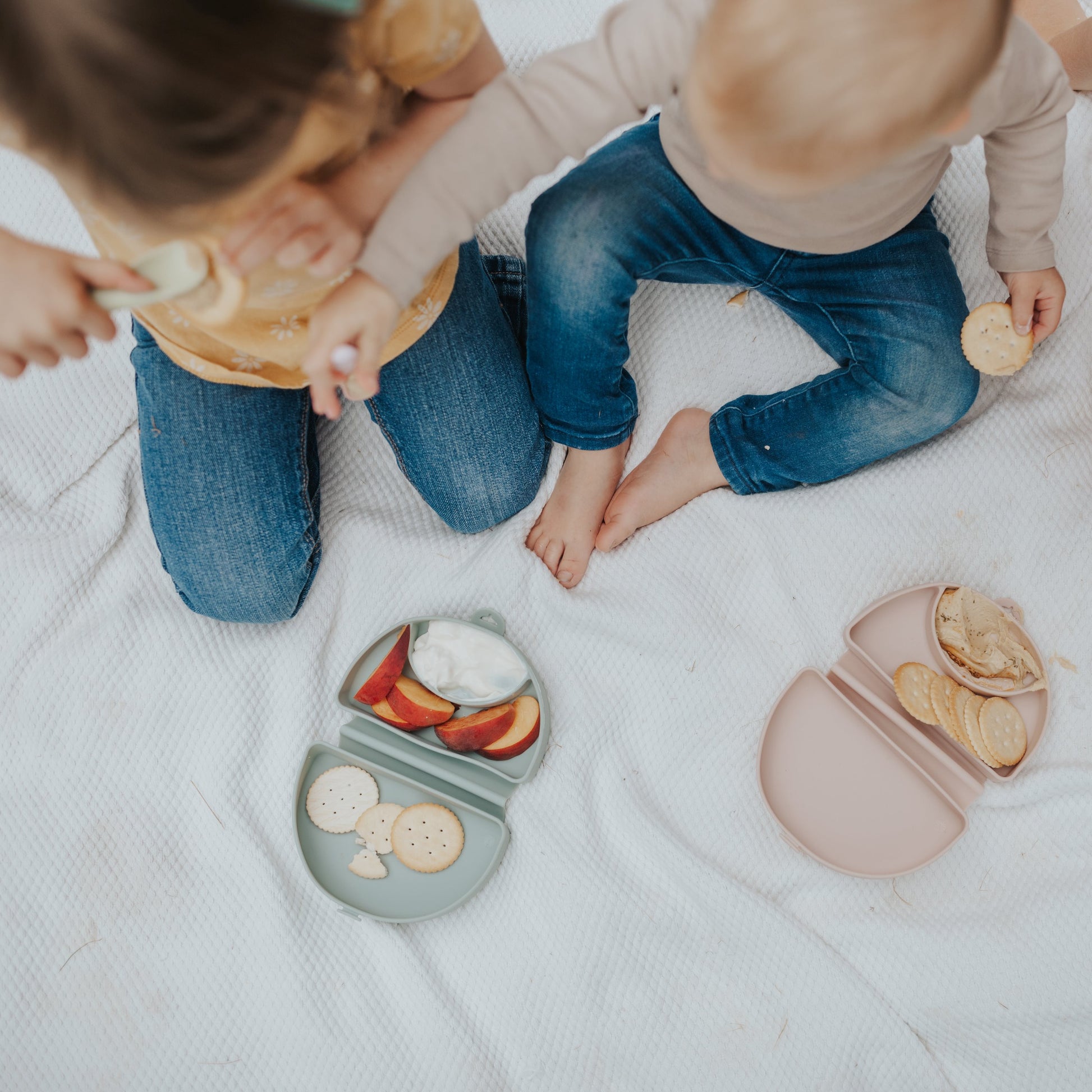 Silifold Compact Portable Meal Baby Toddler Bento Box Plate