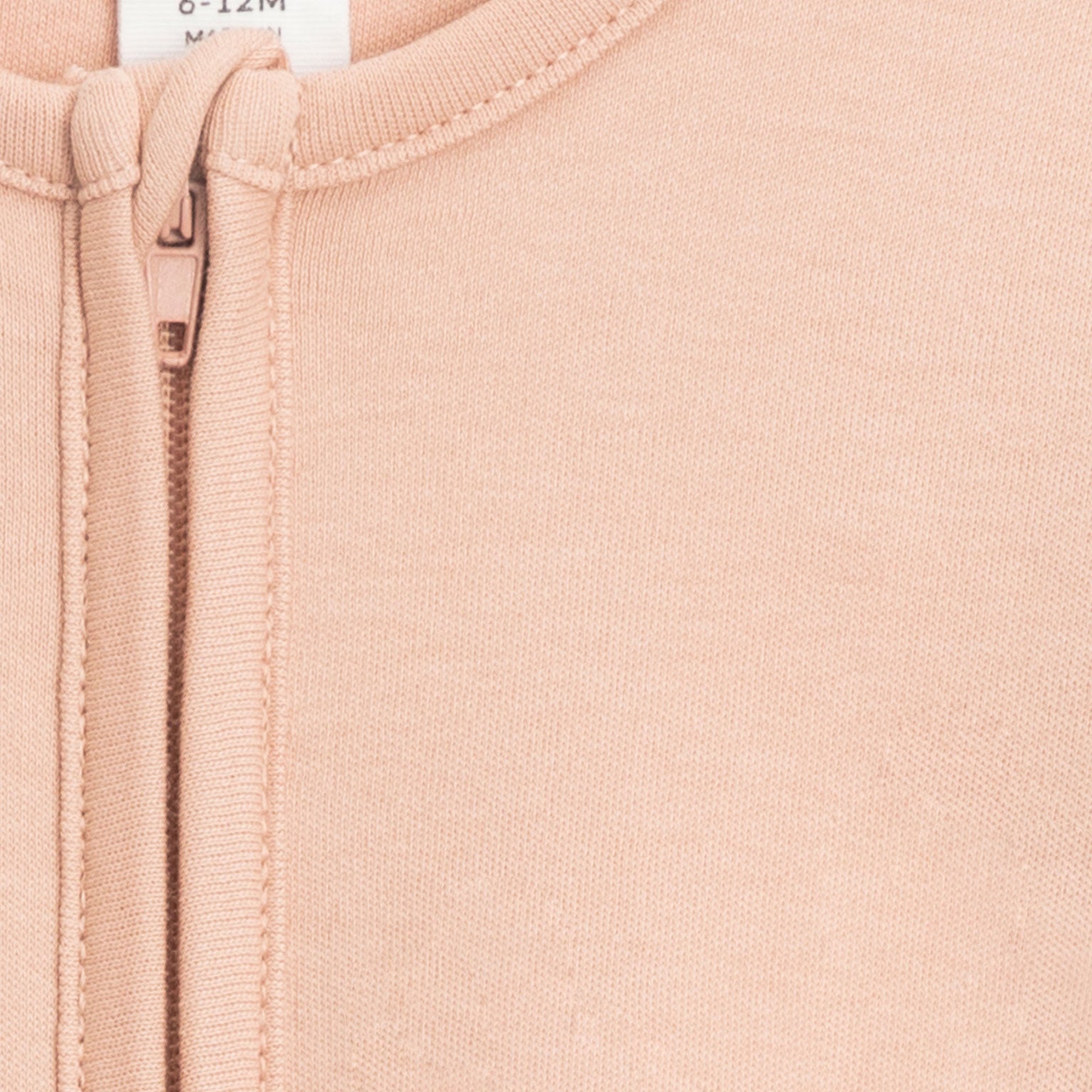 Infant Baby Blush Zipper Sleeper from Colored Organics. Jedbaby