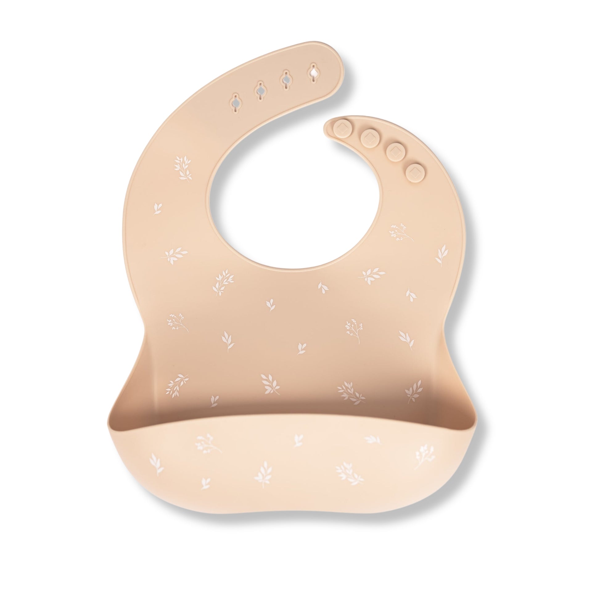 Foliage Leaves Silicone Baby Bib