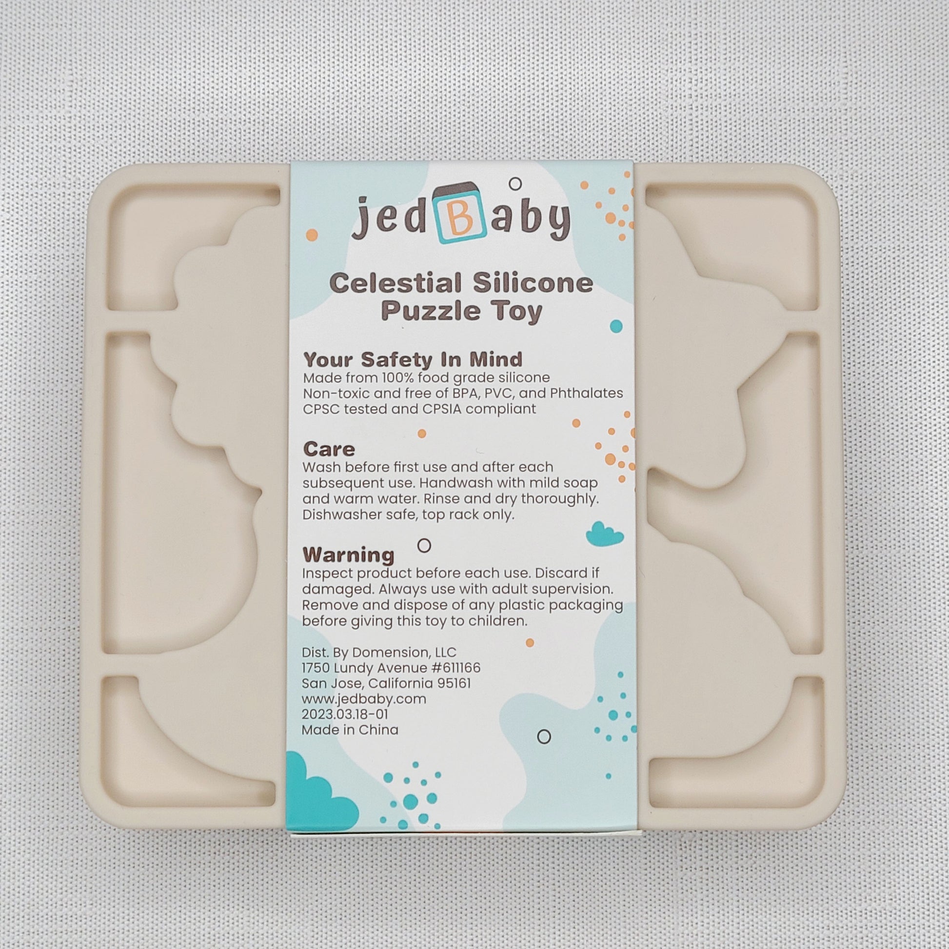 Jedbaby Celestial Silicone Puzzle Toy