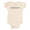 Jedbaby Lovely As Can Be Short Sleeve Baby Onesie Bodysuit