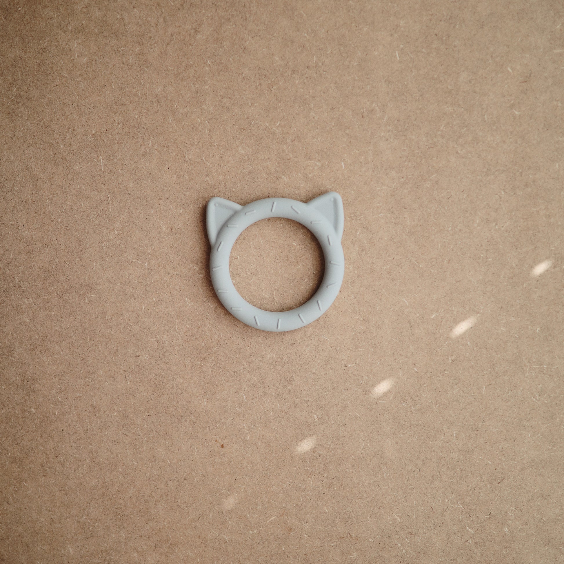 Newborn Infant Baby Mushie Silicone Cat Teether. Jedbaby