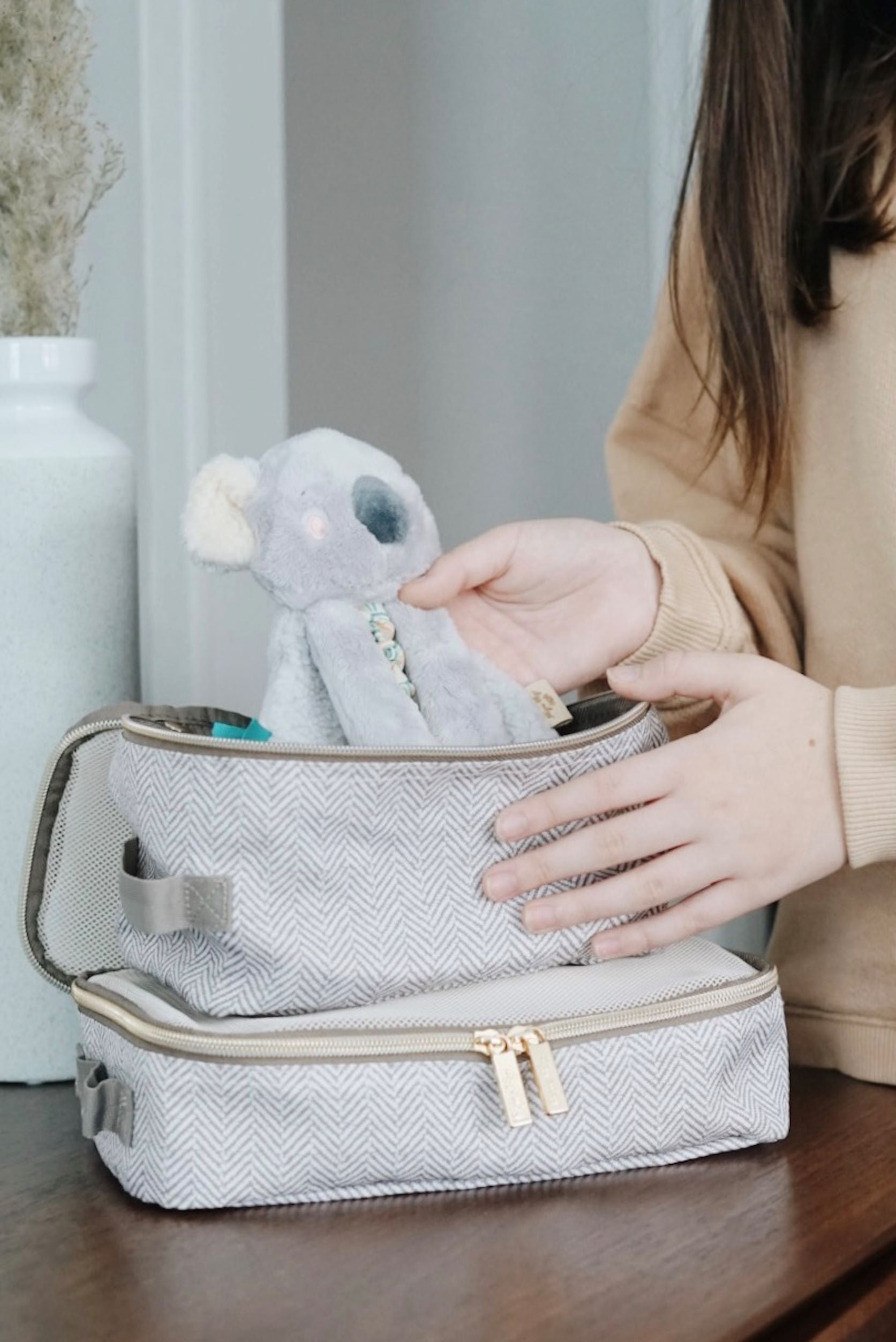 Baby Itzy Ritzy Stuffed Animal Lovey Koala Plush Toy. Jedbaby