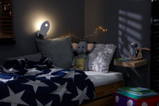 Calming atmosphere baby environment