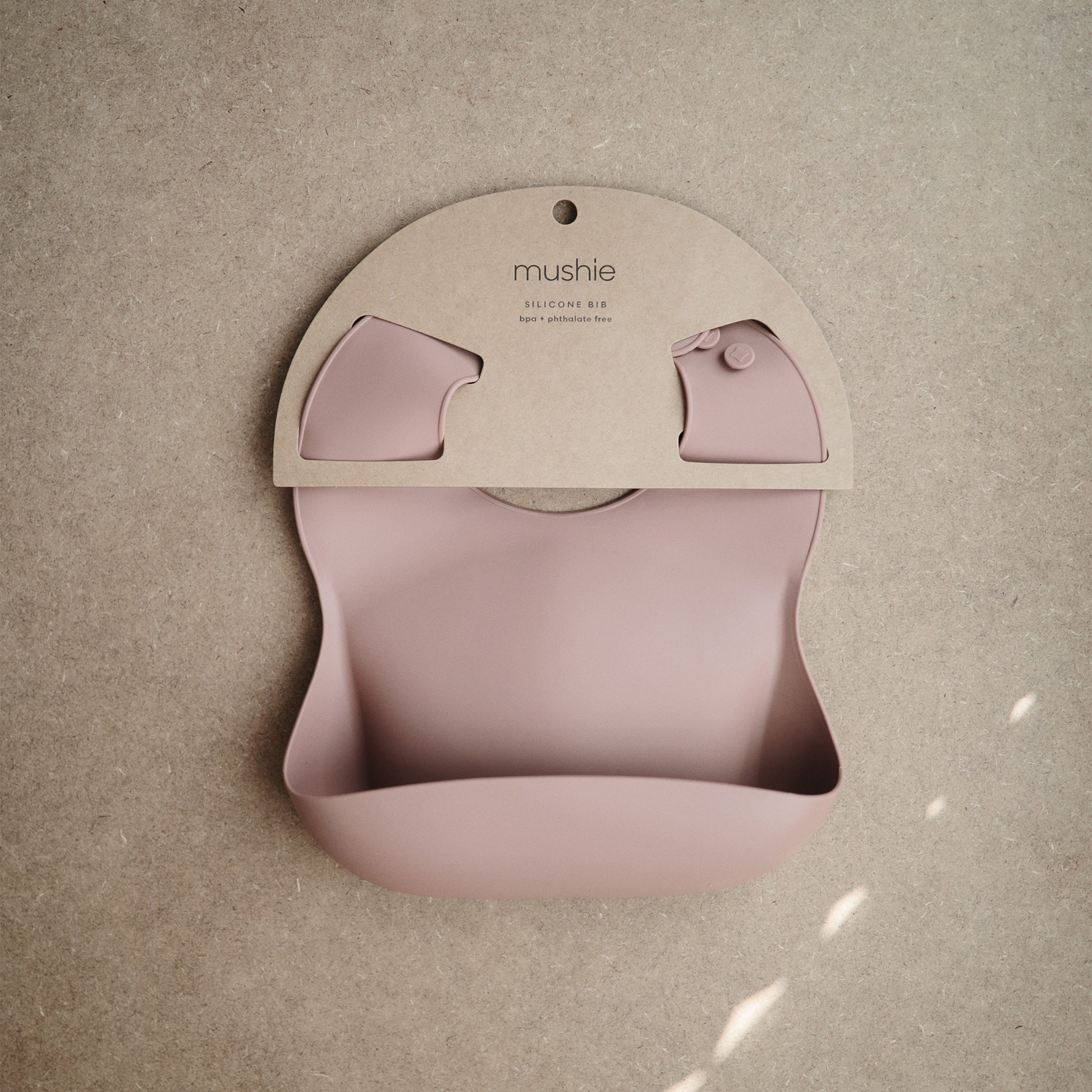 Mushie Silicone Baby Bib