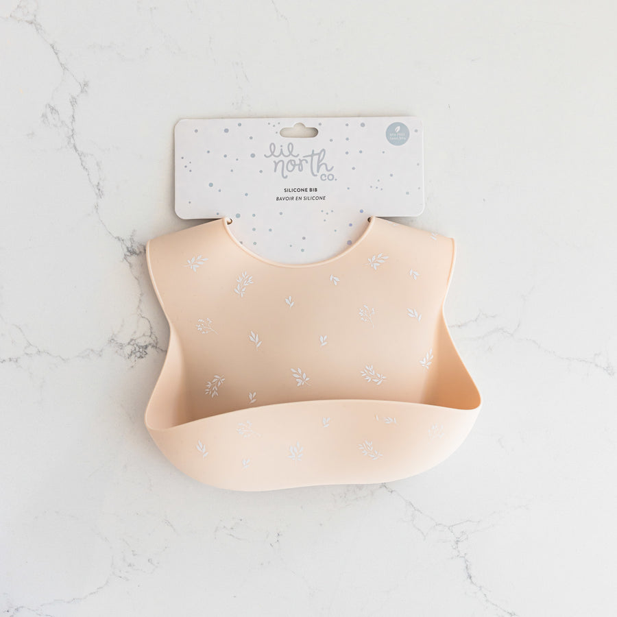 Foliage Leaves Silicone Baby Bib