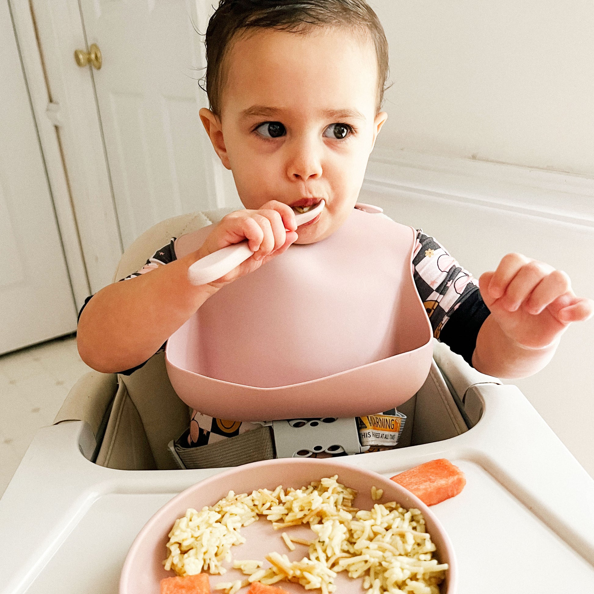 Jedbaby Baby & Toddler Feeding Set in Pink Toddler
