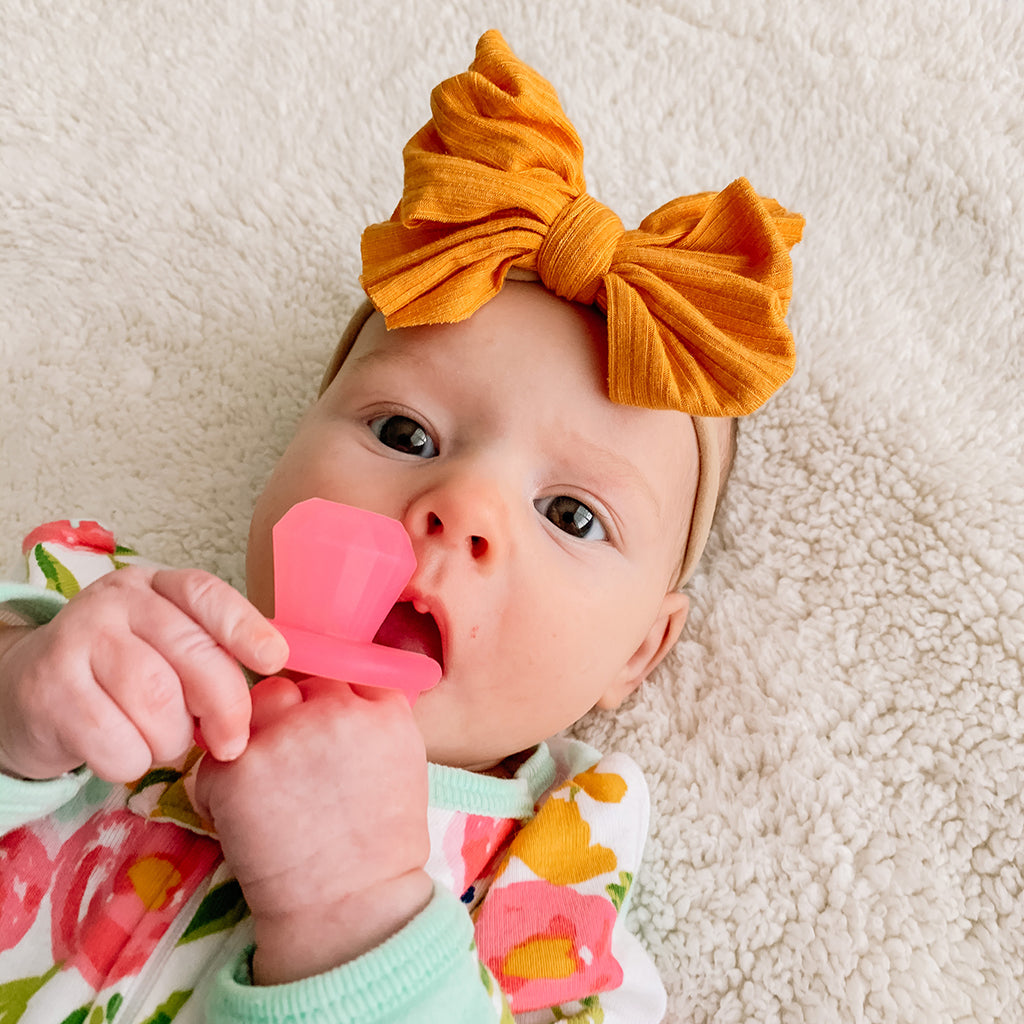 Teensy Teether Pink Diamond