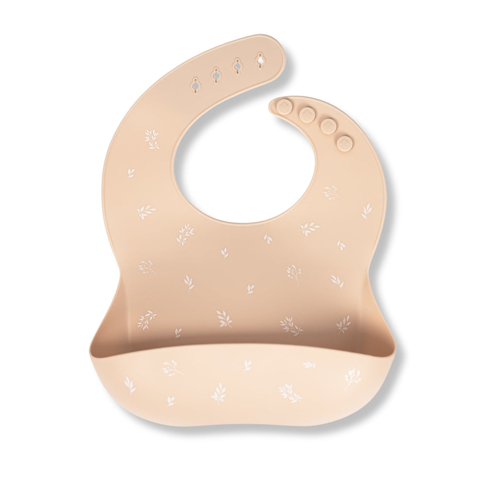 Foliage Leaves Silicone Baby Bib