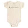 Jedbaby Grandma's Favorite Short Sleeve Baby Onesie Bodysuit
