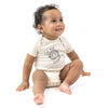 Jedbaby Do-nut Disturb Do not disturb Natural Organic Cotton Short Sleeve Baby Boy Girl Clothes Onesie Bodysuit