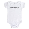Load image into Gallery viewer, Jedbaby Lovely As Can Be Short Sleeve Baby Onesie Bodysuit