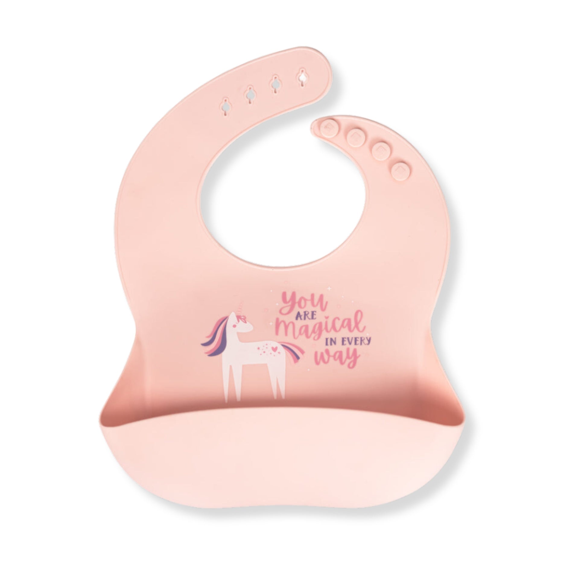 Magical Unicorn Silicone Baby Bib