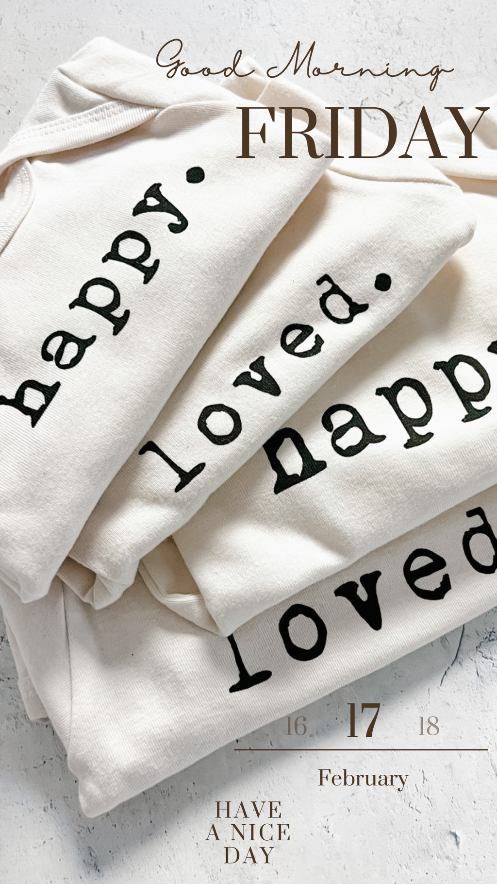 Loved - Long Sleeve Bodysuit