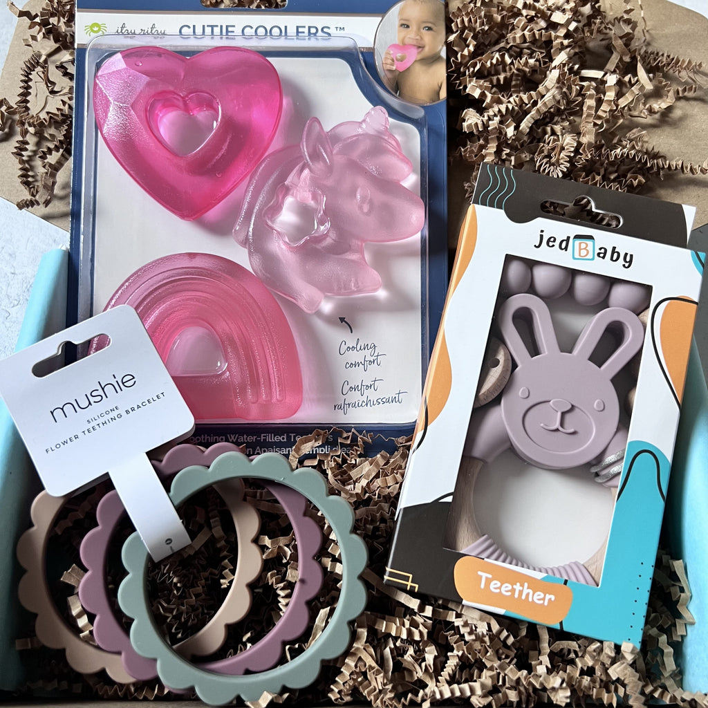 Itzy Ritzy 3pk Cutie Coolers Unicorn Water Filled Teethers
