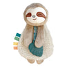 Load image into Gallery viewer, Itzy Lovey Sloth Plush with Silicone Teether Toy