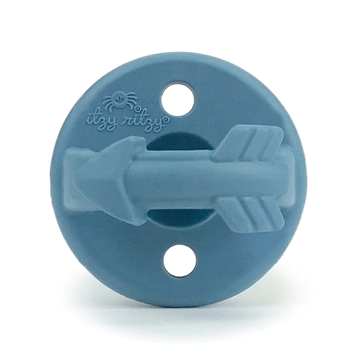 Newborn Infant Baby Itzy Ritzy 2pk Blue Arrows Sweetie Soother Pacifiers. Jedbaby