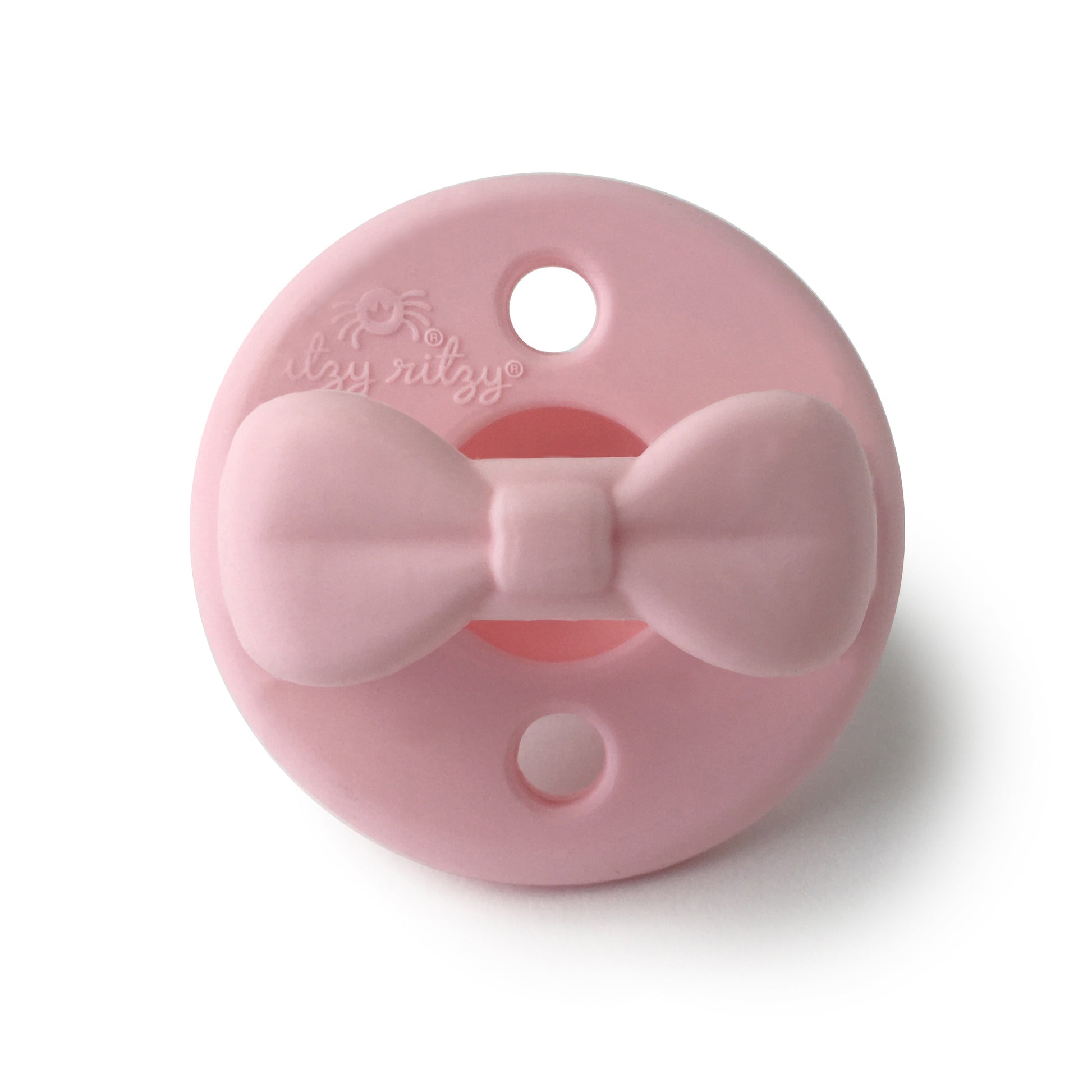 Newborn Infant Baby Itzy Ritzy 2pk Pink Bows Sweetie Soother Pacifiers. Jedbaby