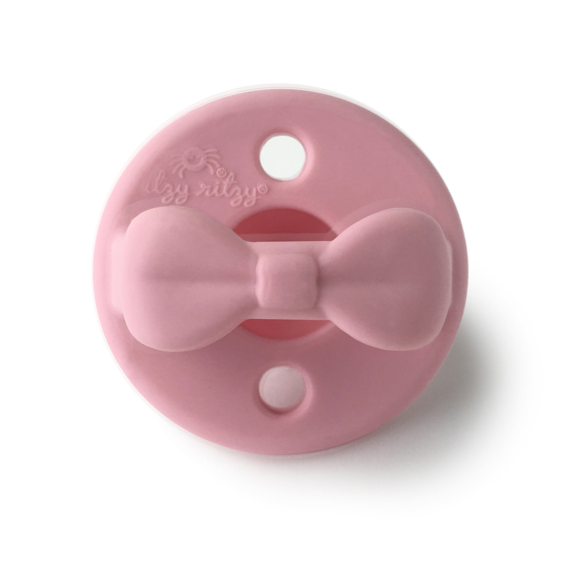 Newborn Infant Baby Itzy Ritzy 2pk Pink Bows Sweetie Soother Pacifiers. Jedbaby