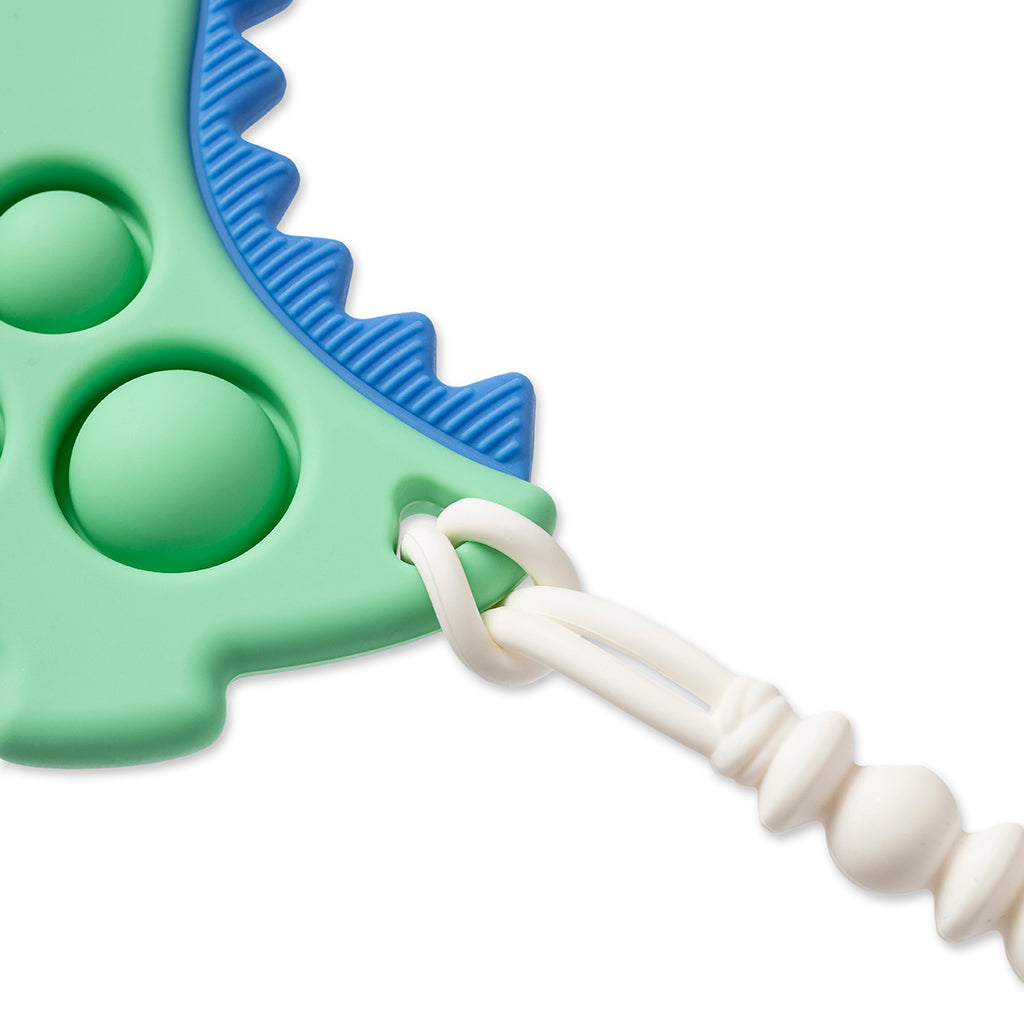 Itzy Pop Dino Popper Fidget Toy Teether