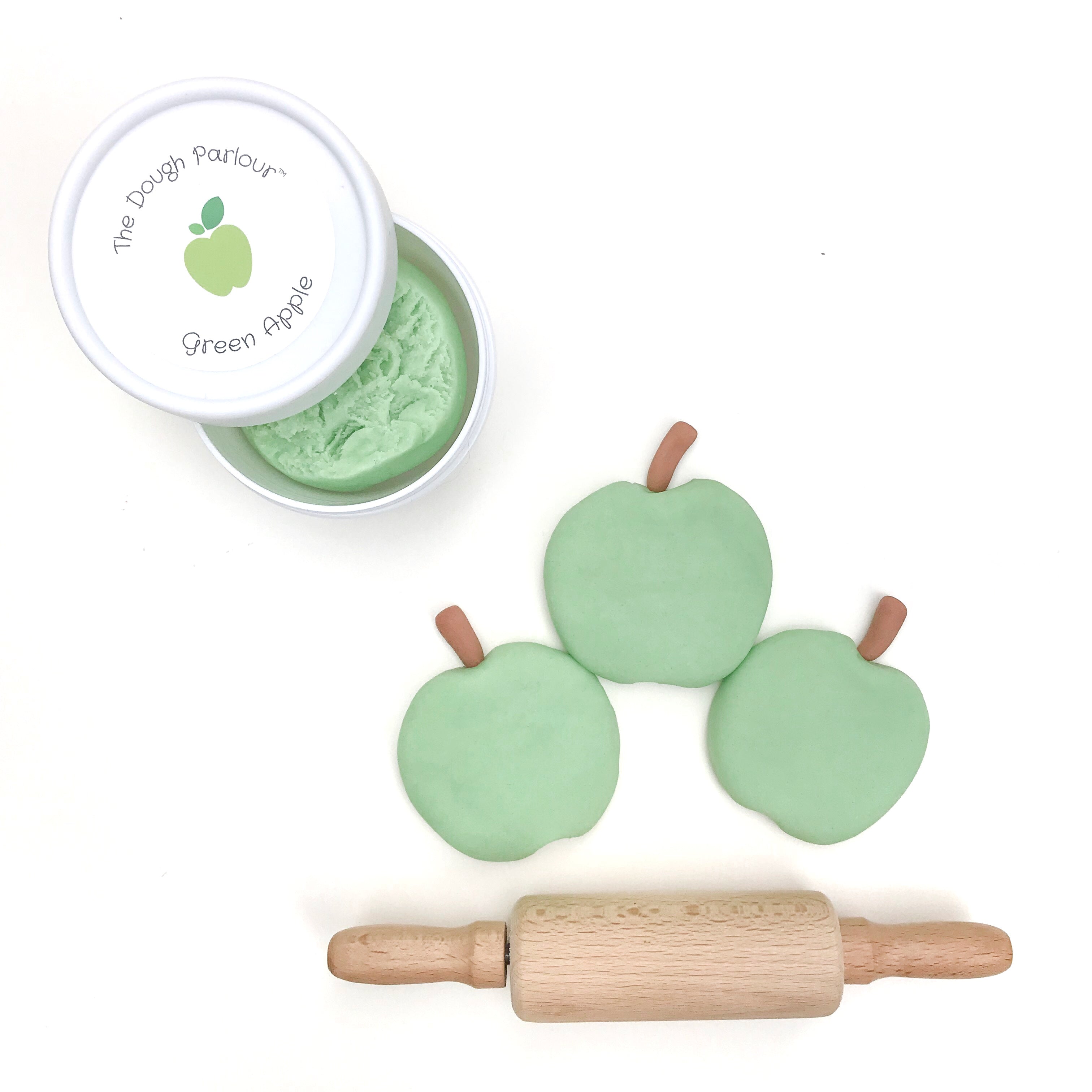 Scoops Green Apple Play Dough