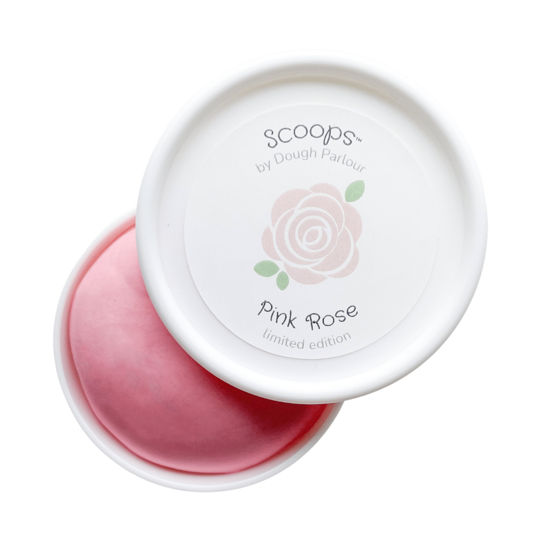 Scoops Pink Rose Play Dough